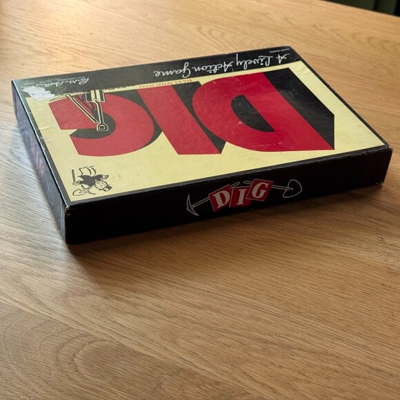 Vintage Parker Brothers Game Dig, A Lively Action Game, Copyright 1940 - Picture 3 of 13